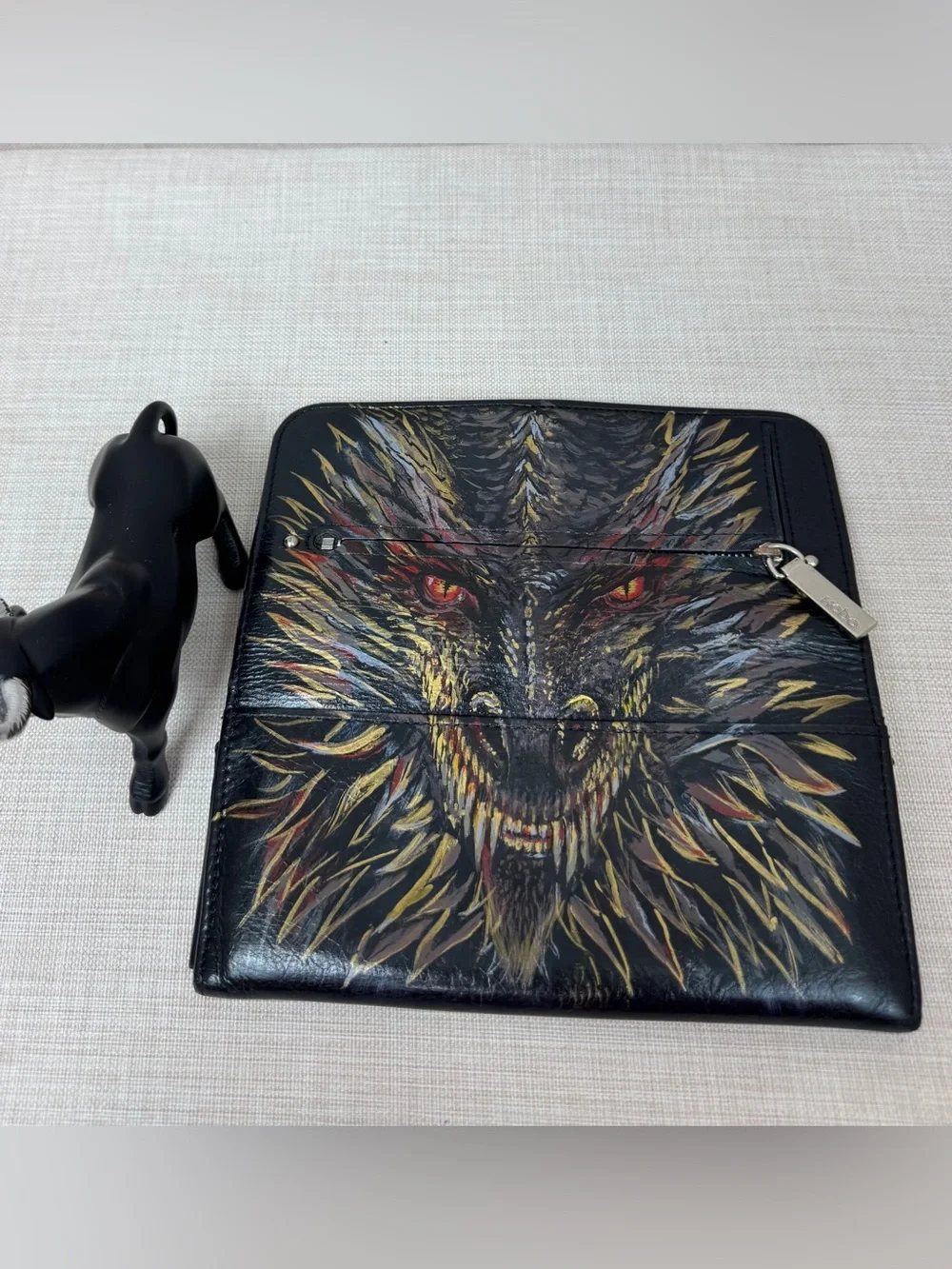 HOBO Black Leather  Wallet